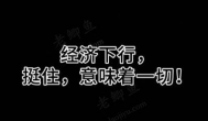 经济下行做什么好？可以试试这两个